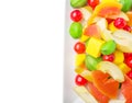 A Plate Of Mix Variety Of Pickled Fruit IX Royalty Free Stock Photo