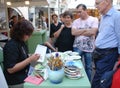 Plate Painter at Friuli Doc Stall