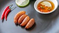 Plate of Palm weevil larvae,