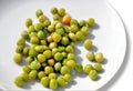Plate of peas