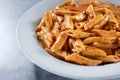 plate of penne Arrabbiata pasta