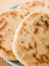 Plate of Plain Naan Breads