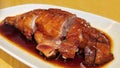 Plate of Roasted Duck, Chinese style