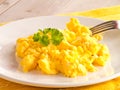 Scrambled eggs Royalty Free Stock Photo