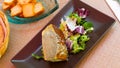 Spanish tapas - Leek pie Royalty Free Stock Photo