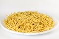 Plate of traditional Turkish noodle