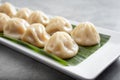 plate of xiaolongbao dumplings Royalty Free Stock Photo