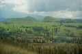 Plateau with a few trees Royalty Free Stock Photo