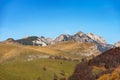 Plateau of Lessinia and Italian Alps - Carega Mountain