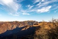 Plateau of Lessinia and Italian Alps - Mount Carega