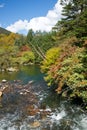 Plateau river in autumn Royalty Free Stock Photo