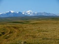 Plateau Ukok, mountain Altai Royalty Free Stock Photo