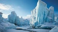 Antarctica Plateau Worlds: Stunning Photo Of Giant Iceberg Cliff