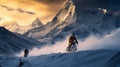 Plateaus Annapurna: Breathtaking Snowy Biking Adventure