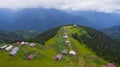 Plateaus on Mountain Kackar are beatiful travel destinations in Turkey Royalty Free Stock Photo