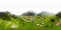 Kackar mountains and plateaus, aerial view Royalty Free Stock Photo