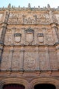 Plateresque facade of Salamanca University, Spain