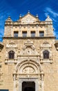 Plateresque facade of Santa Cruz Museum in Toledo, Spain