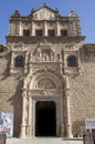 Plateresque facade of Santa Cruz Museum, Toledo, Spain Royalty Free Stock Photo