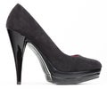 platform black pump