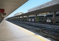 Platform of Florence station Royalty Free Stock Photo