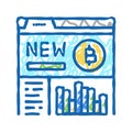 platform ico icon doodle illustration Royalty Free Stock Photo