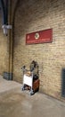 Platform 9 3/4. The making of Harry Potter. Warner Bros Studios London