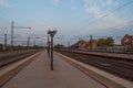Ringsted train station in Denmark Royalty Free Stock Photo