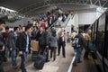 Platform 4, Shanghai Central Railway Station Royalty Free Stock Photo