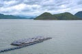 Platform for Solarcell, Panel floating on the water