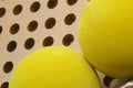 platform tennis Balls and paddle