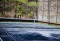 Platform tennis paddle court