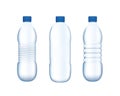 Platic water bottles Royalty Free Stock Photo