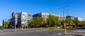 Platinium Business Park office complex at Domaniewska 42/44 in Sluzew Przemyslowy - Industrial Sluzew - business quarter in Royalty Free Stock Photo