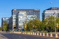 Platinium Business Park office complex at Domaniewska 42/44 in Sluzew Przemyslowy - Industrial Sluzew - business quarter in Royalty Free Stock Photo