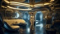 Platinum & Brass: Futuristic Interiors Brought to Life by Steven Meisel\'s Award-Winning Desig