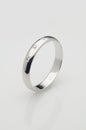 Platinum ring Royalty Free Stock Photo