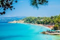 Platis Gialos and Makris Gialos Beach, Kefalonia island, Greece