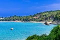 Platis Gialos and Makris Gialos Beach, Kefalonia island, Greece