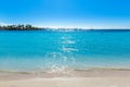 Platja de Alcudia beach in Mallorca Majorca Royalty Free Stock Photo