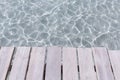 Platja de Alcudia beach pier in Mallorca Majorca Royalty Free Stock Photo