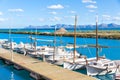 Platja de Muro Esperanza beach Alcudia Bay Majorca Royalty Free Stock Photo