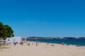 Platja L`Esquirol sandy beach Cambrils Spain Costa Dorada