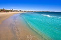 Platja Prat d\'En Fores beach in Cambrils Royalty Free Stock Photo