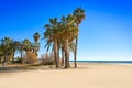 Platja Prat d\'En Fores beach in Cambrils Royalty Free Stock Photo