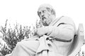 Plato statue Royalty Free Stock Photo
