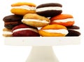 Platter Stacked With Variety Of Whoopie Pies