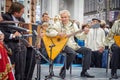 Play balalaikas Royalty Free Stock Photo