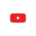 play button youtube icon logo vector illustration