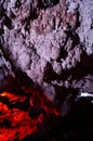 Lolthun cave, in Mayan language - a flower stone. One of the Mayan sacred caves, Mexico.